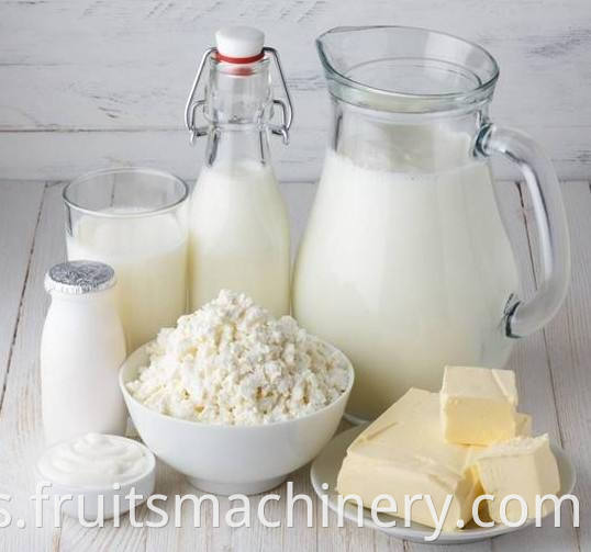 máquina de producción de leche UHT de fábrica